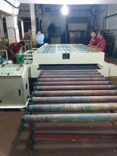  Developing machine for big size stainless steel sheet
