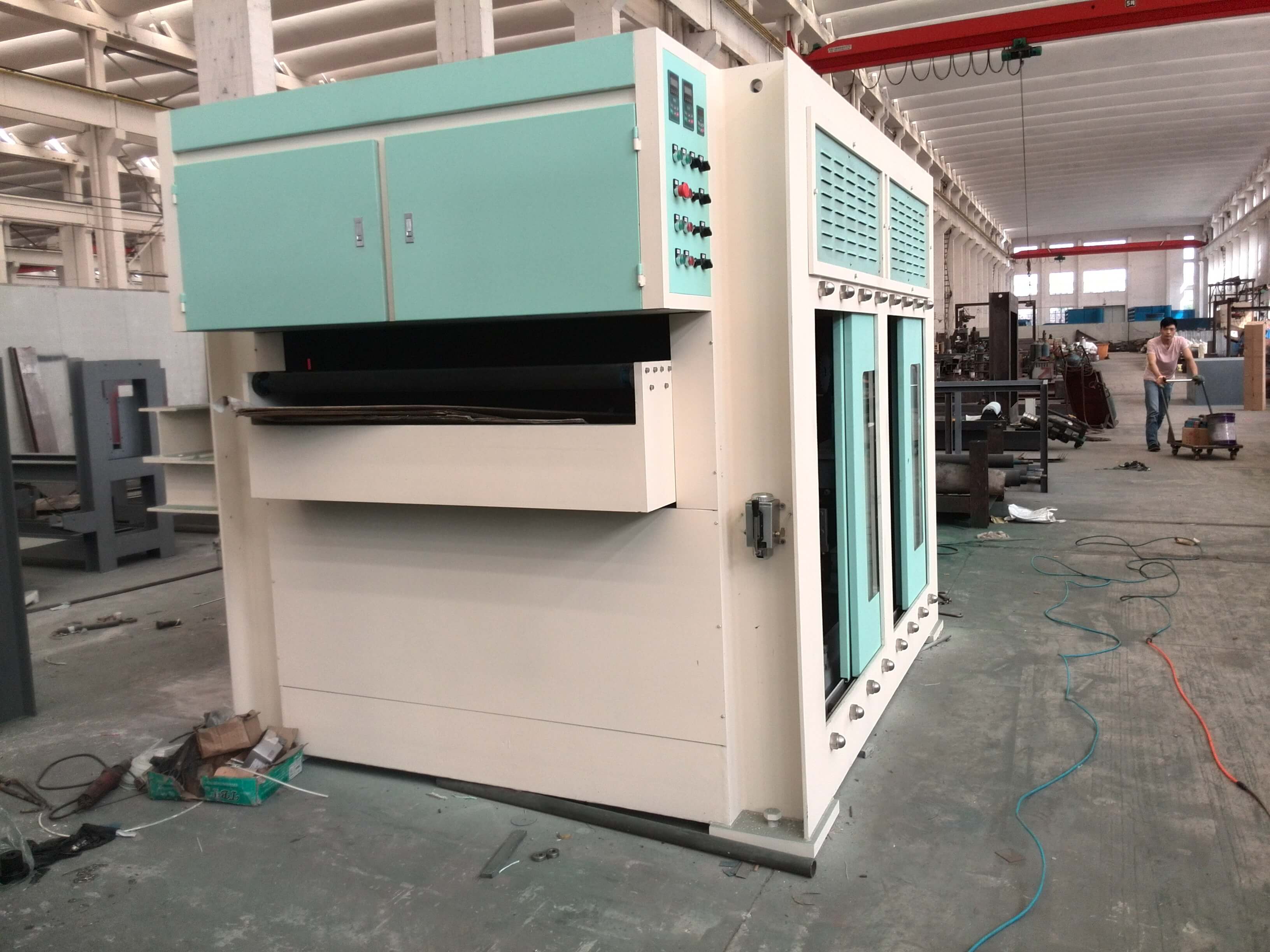 Stainless steel sheet precision No.4 dry grinding machine 3.jpg